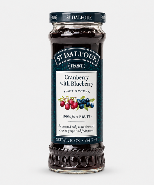 St.Dalfour Cranberry With Blueberry Jam 284 Gm