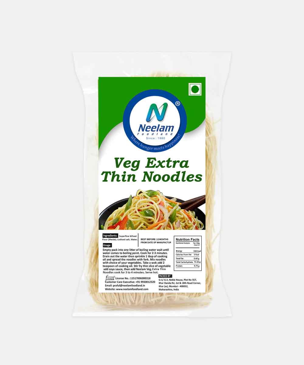 Veg.Extra Thin Noodles 180 Gm