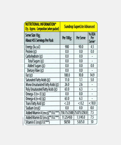 Sundrop Suparlite Oil 5 Ltr