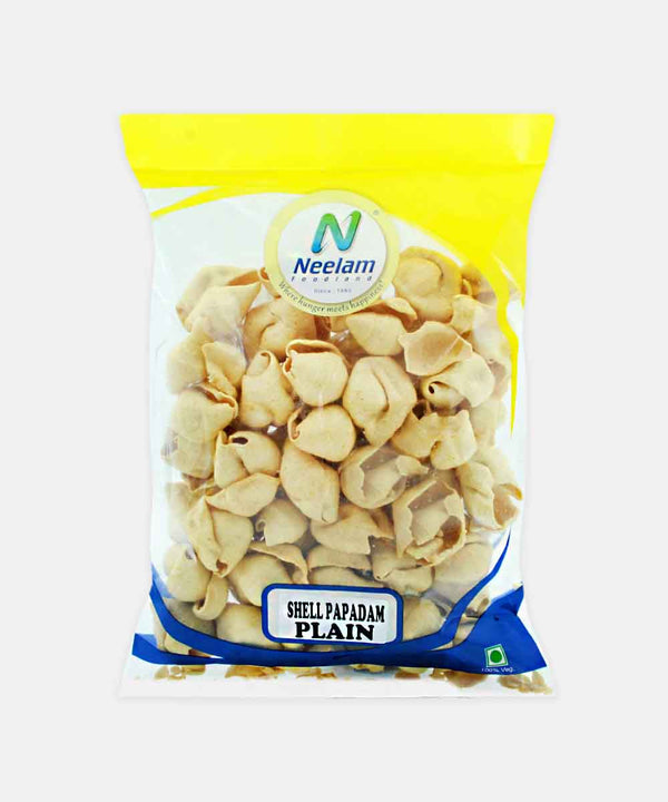 SHELL PAPADAM PLAIN 100
