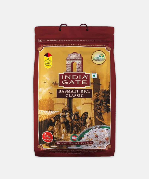 INDIA GATE BASMATI RICE CLASSIC 5 KG