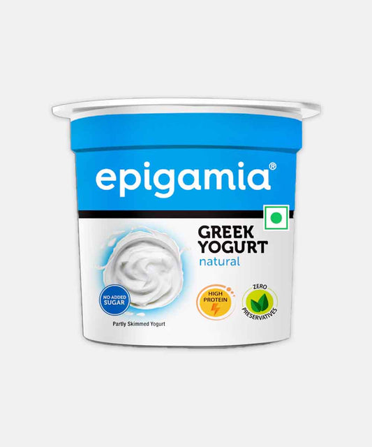 Epigamia Greek Yogurt Natural 85 Gm