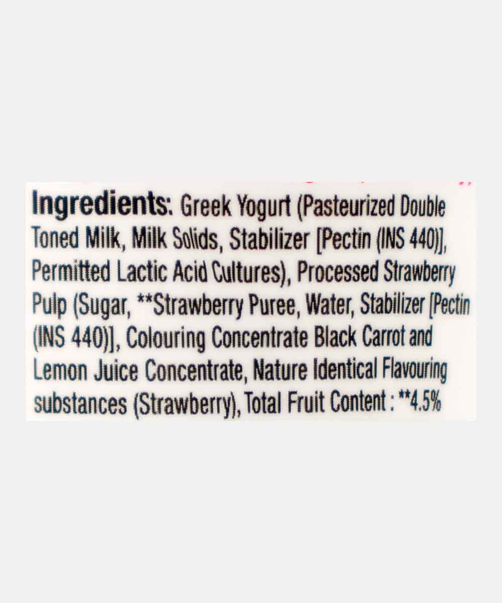 Epigamia Greek Yogurt Strawberry 85 Gm