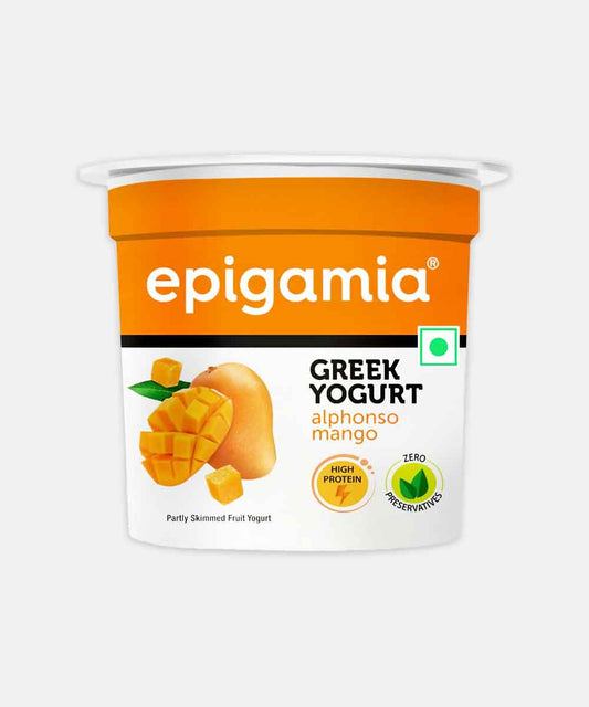 Epigamia Greek Yoghurt Alphanso Mango 85 Gm