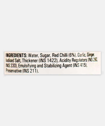 Chings Red Chilli Sauce 200 Gm
