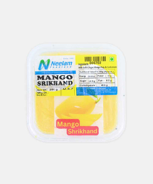 Fresh Mango Shrikhand 250 Gm
