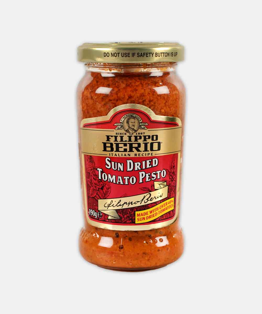 Filippo Berio Sun Dried Tomato Pesto 190 Gm