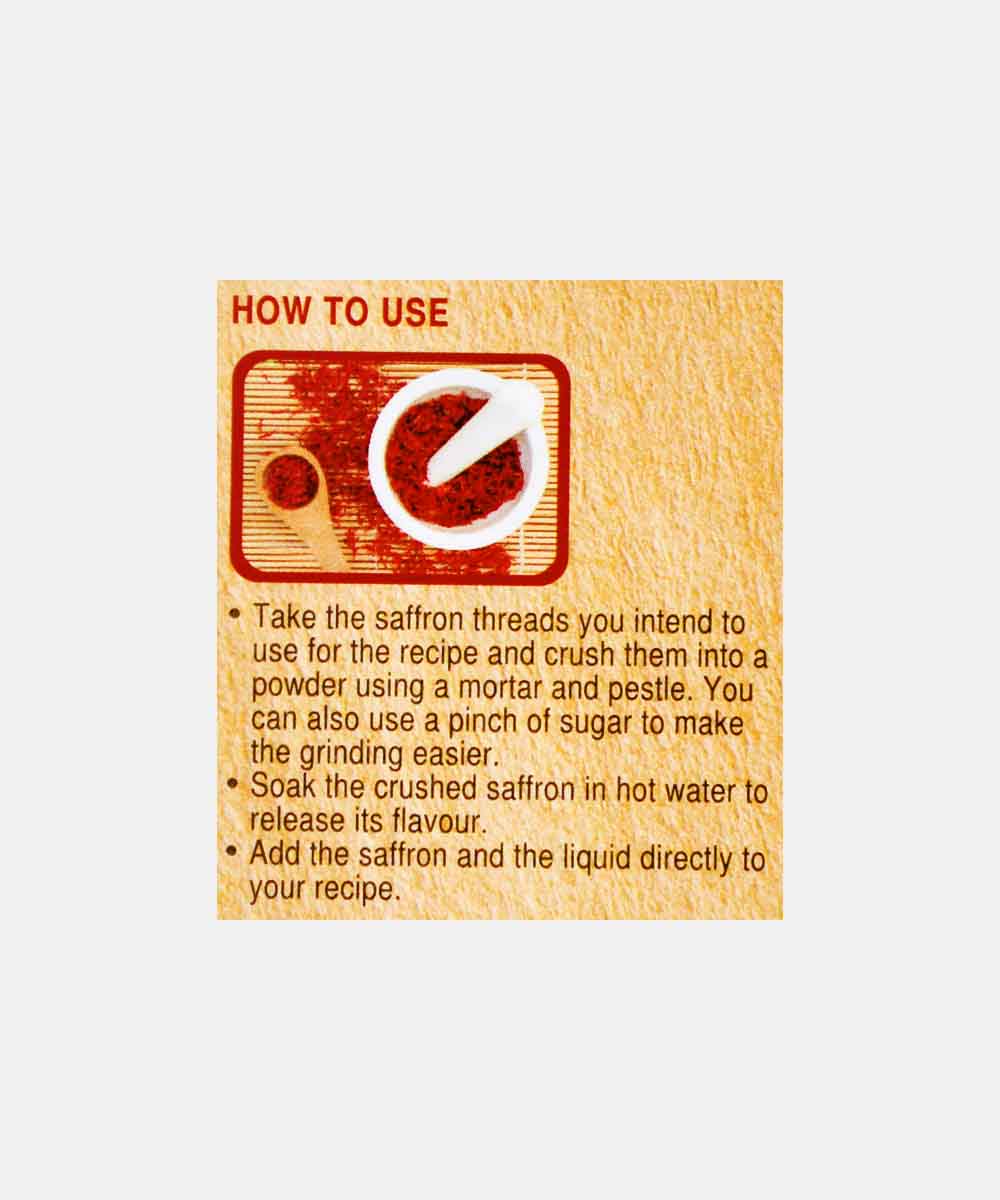 Jalaram Saffron/Kesar 1/2 (0.50) Gm