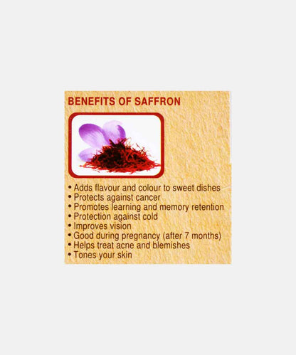 Jalaram Saffron/Kesar 1/2 (0.50) Gm