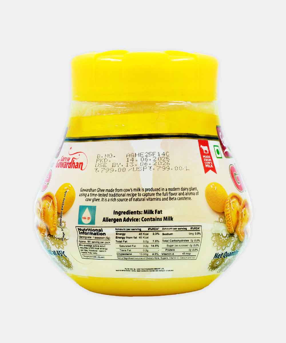 Gowardhan Ghee 1 Ltr