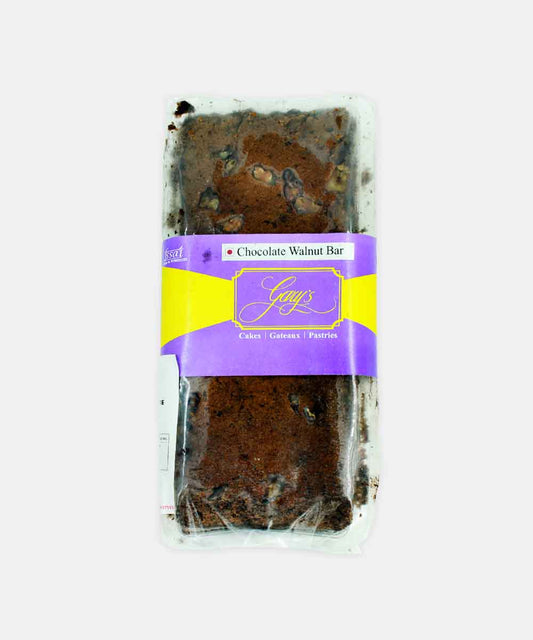 Garys Chocolate Walnut Bar Cakes 250 Gm