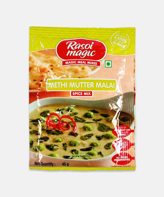 Rasoi Magic Methi Mutter Malai Masala Mix 45 Gm