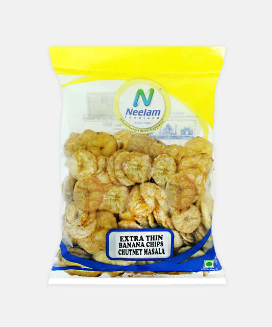 Extra Thin Banana Chips Chutney Masala 200 Gm