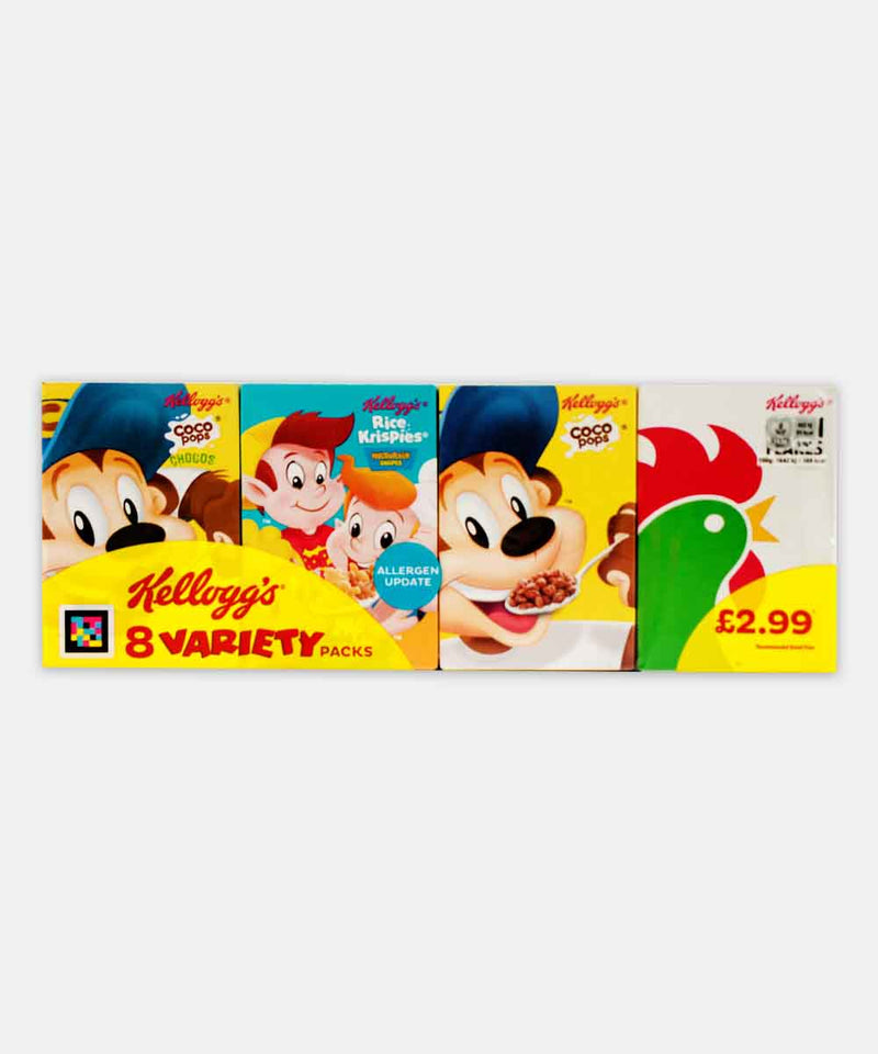 KELLOGGS VARIETY PACK IMPORTED 191