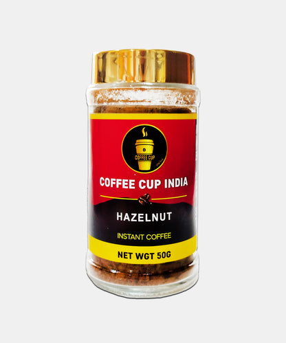 Coffee Cup India Hazelnut Instant Coffee 50 Gm