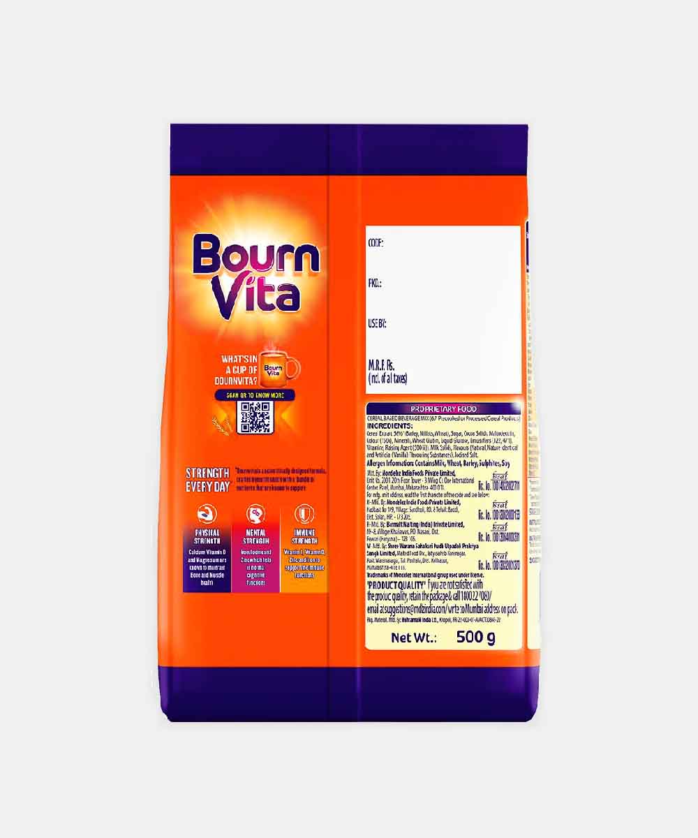 Cadbury Bourn Vita 500 Gm Pouch