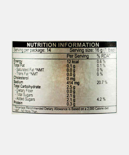 Ongs Black Bean Sauce 227 Gm