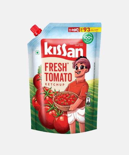 Kissan Fresh Tomato Ketchup Pouch 850 Gm