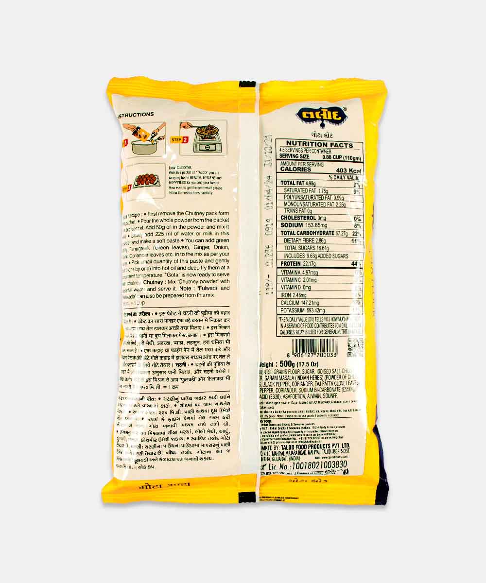 Talod Gota Mix Flour 500 Gm