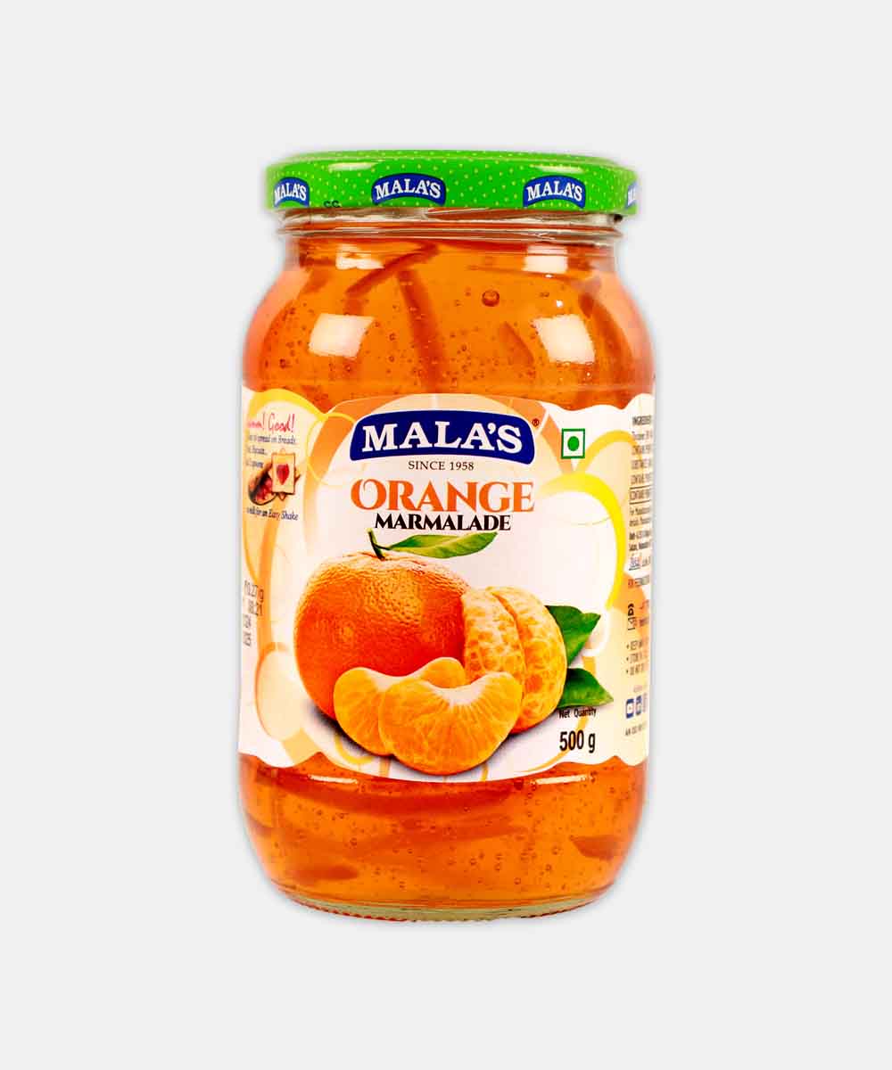 Malas Orange Marmalada Jam 500 Gm - Neelam Foodland Mumbai