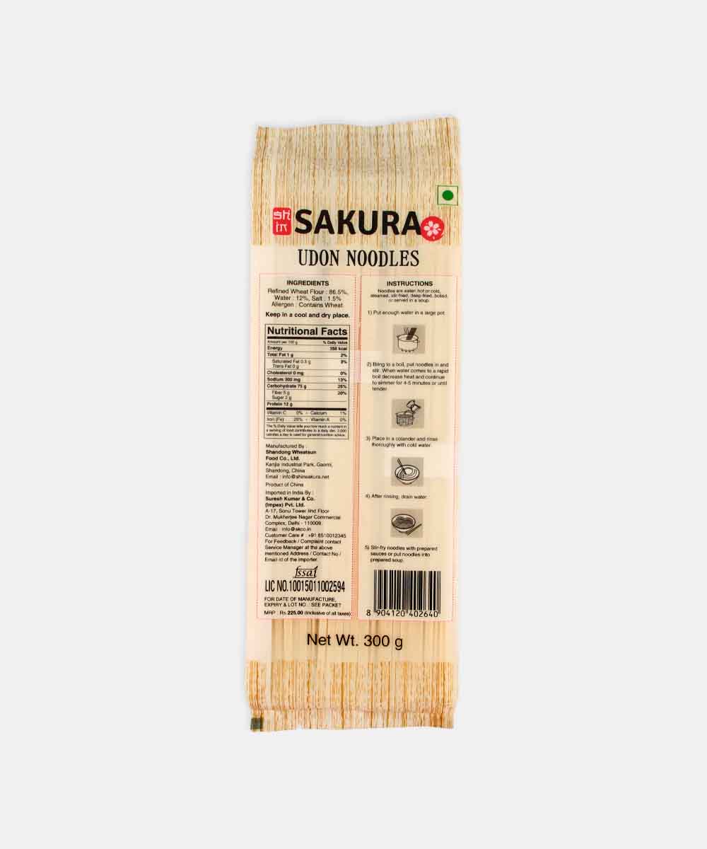 Sakura Udon Noodle 300 Gm