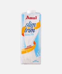 AMUL SLIM N TRIM SKIMMED MILK 1 LTR