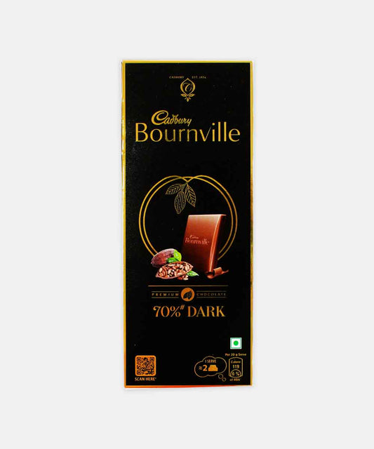 Cadbury Bournville 70% Dark Chocolate 80 Gm