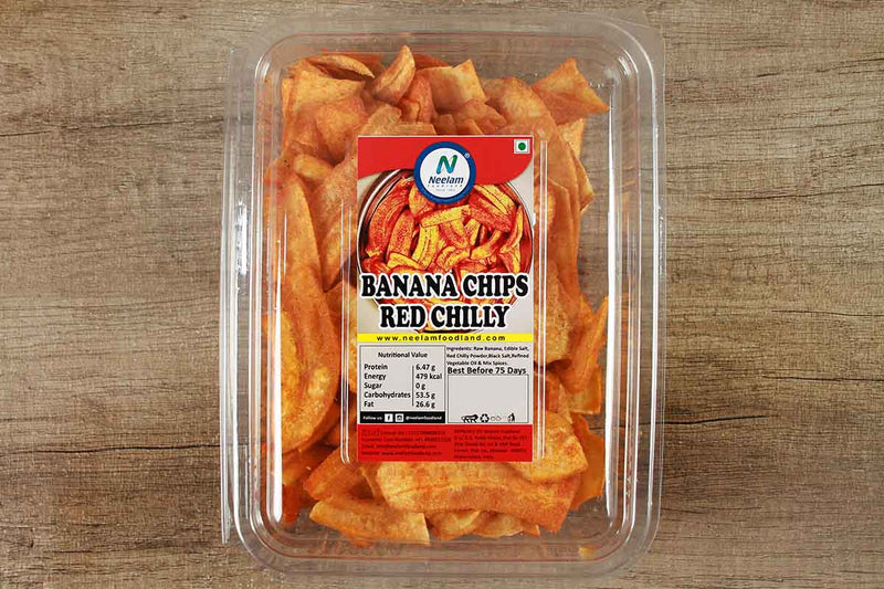 BANANA CHIPS RED CHILLY 200