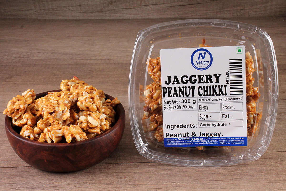 Jaggery Peanut Chikki 300 Gm