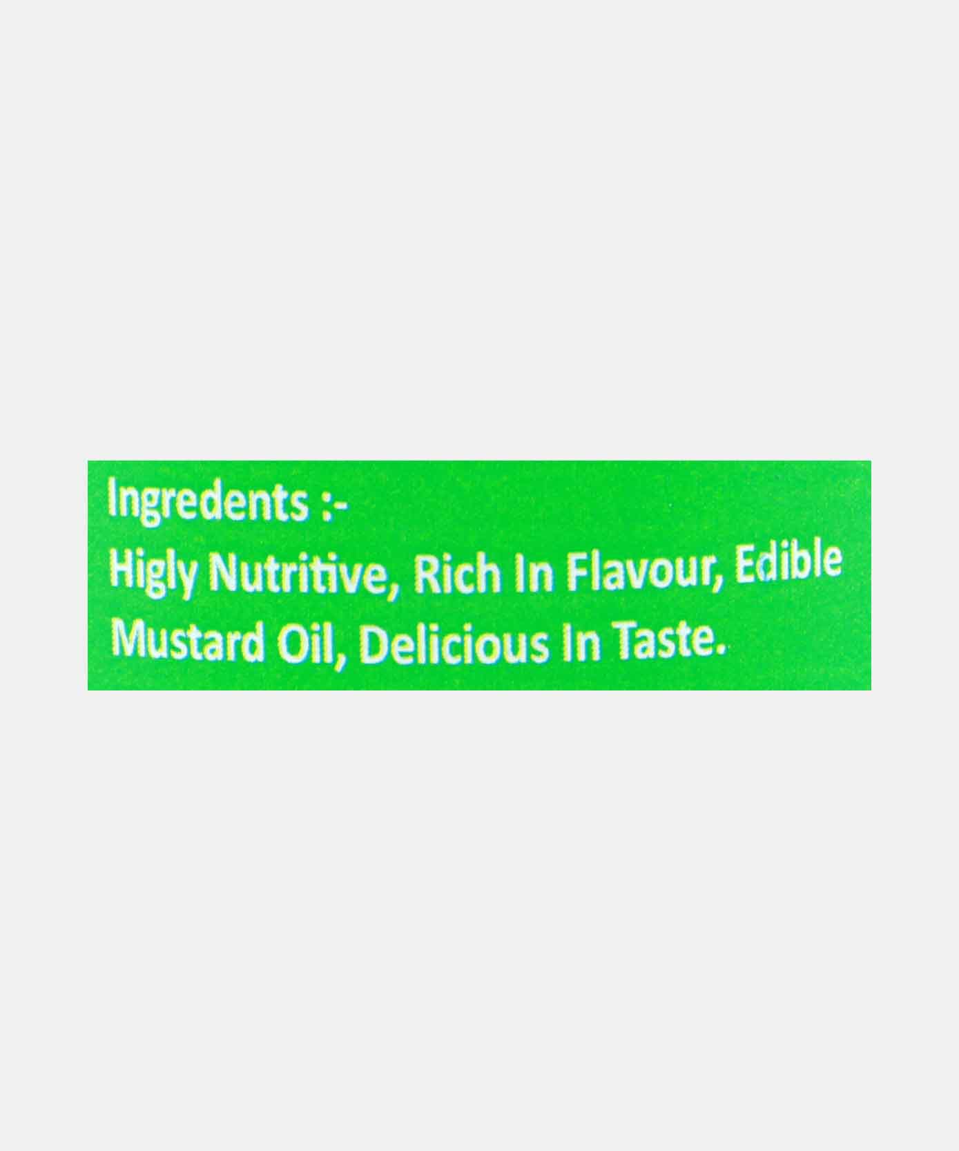 Cold Pressed Mustard Oil 1 Ltr