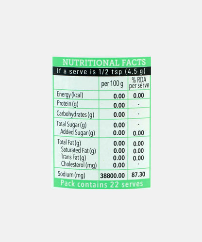 Only Black Salt Grinder 100 Gm
