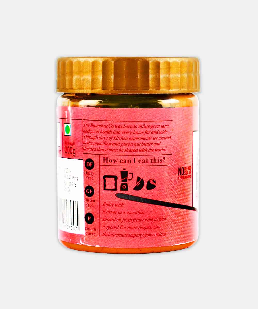 The Butternut Co. Almond Butter Honey & Flaxseed 200 Gm