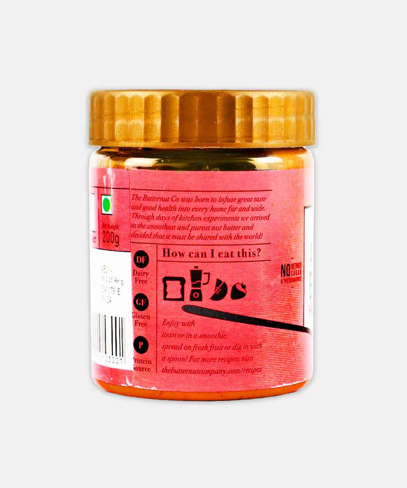 THE BUTTERNUT CO. ALMOND BUTTER HONEY & FLAXSEED 200 GM