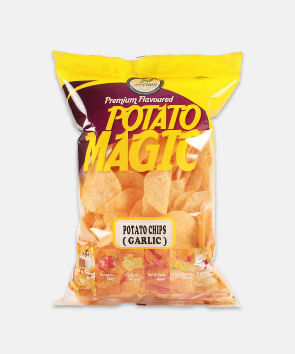 POTATO CHIPS GARLIC 200 GM