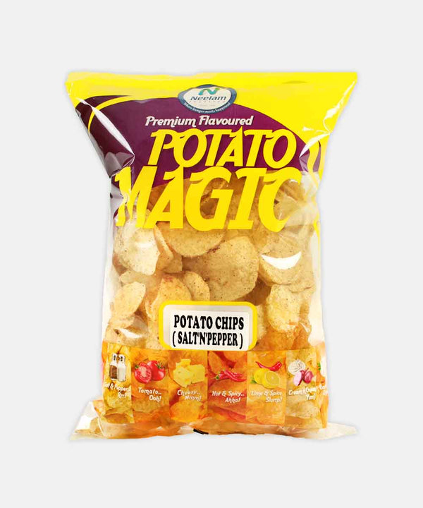 POTATO CHIPS SALT N PEPPER 200 GM