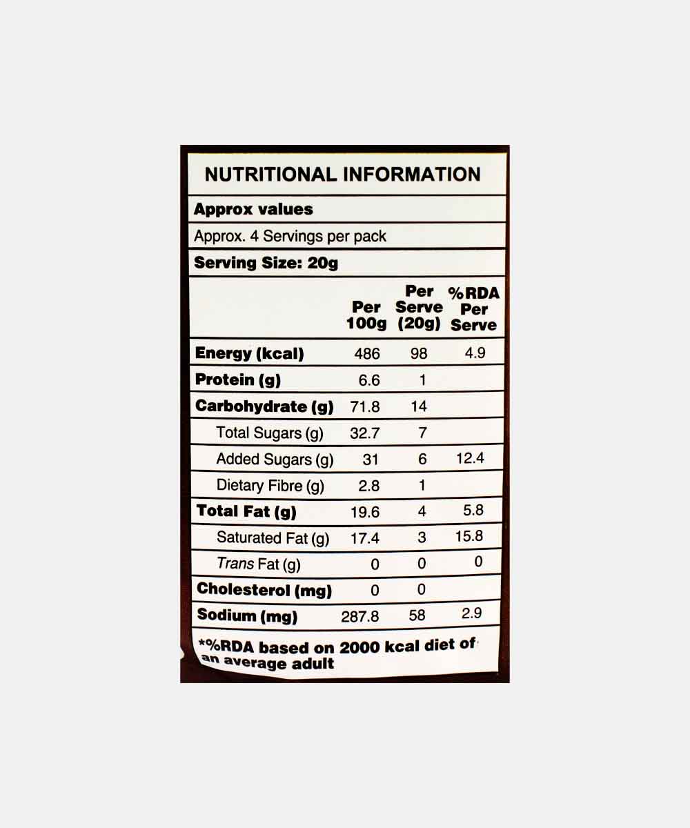 Waffle Mill Dark Chocolate & Sea Salt 80 Gm