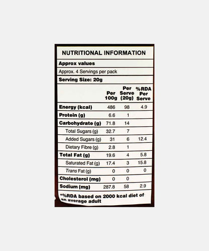 Waffle Mill Dark Chocolate & Sea Salt 80 Gm