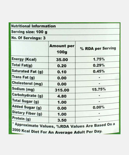 Sarwar Bamboo Shoots Halves Water 550 Gm