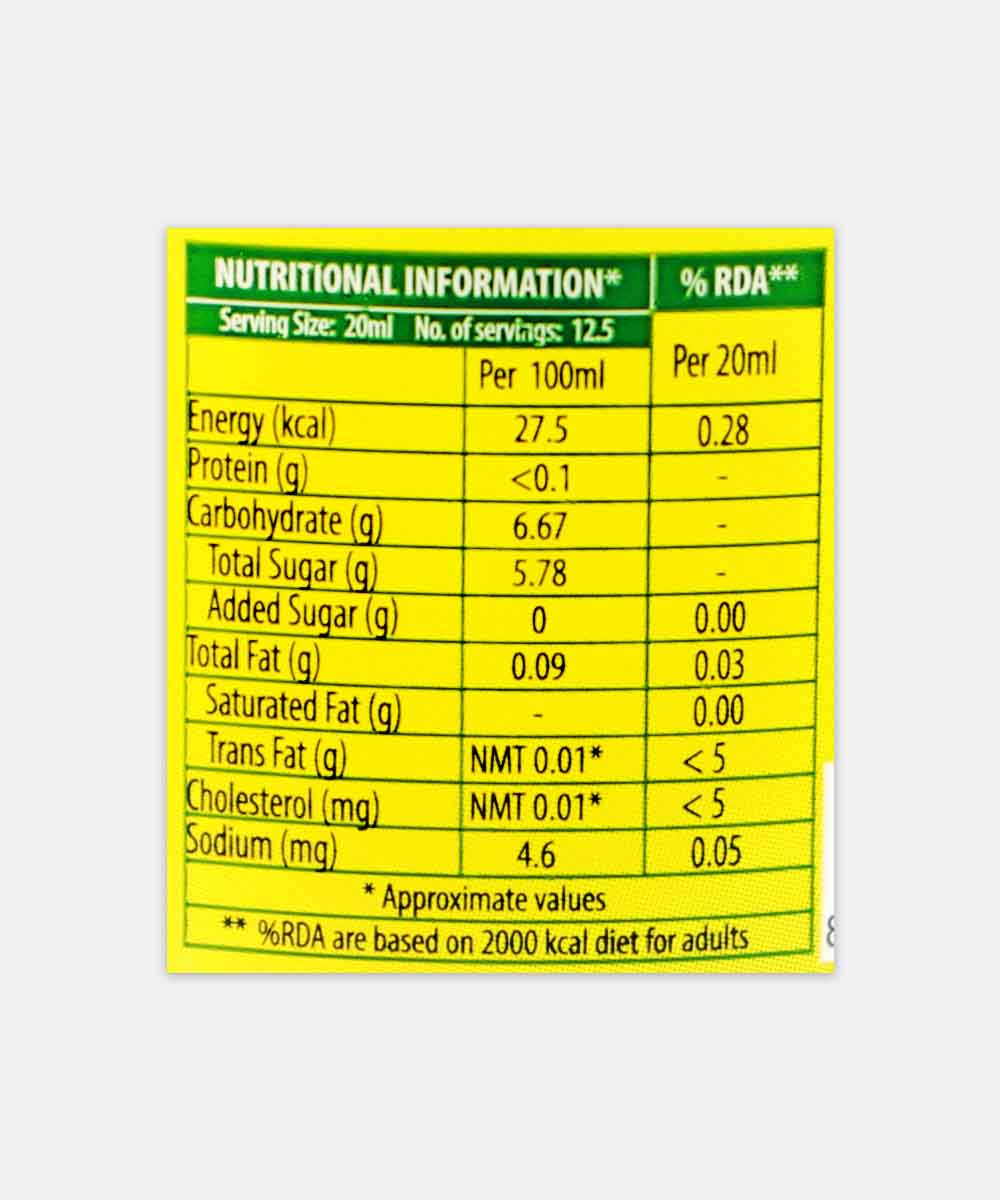 Keya Lemon Juice 250 Ml