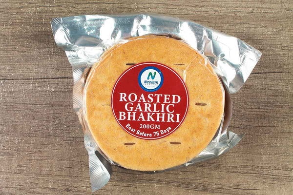 roasted garlic bhakhri 200