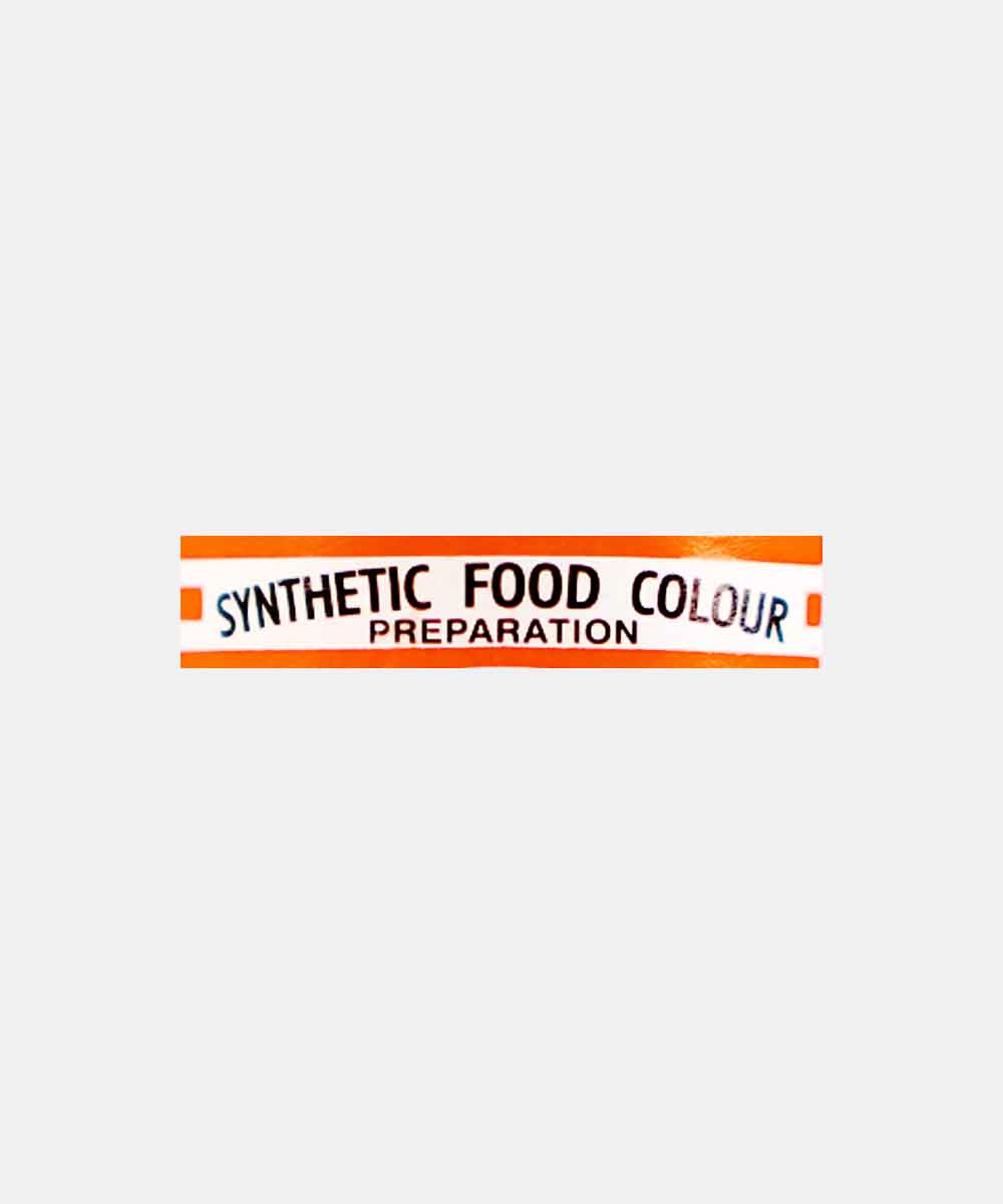 Synithetic Food Colour Orange Red 10 Gm