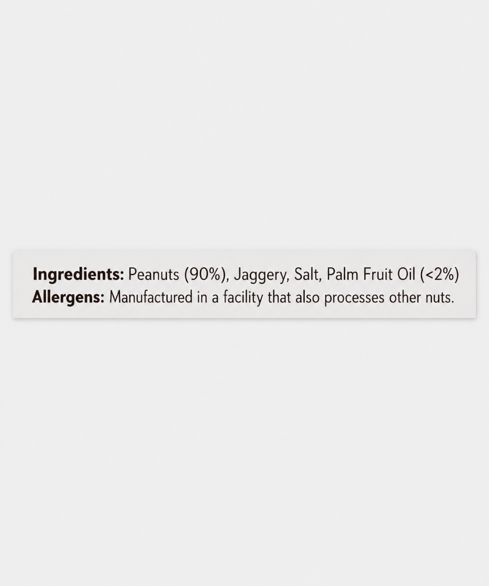 The Butternut Co.Peanut Butter Jaggery Creamy 340 Gm