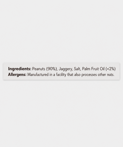 The Butternut Co.Peanut Butter Jaggery Creamy 340 Gm