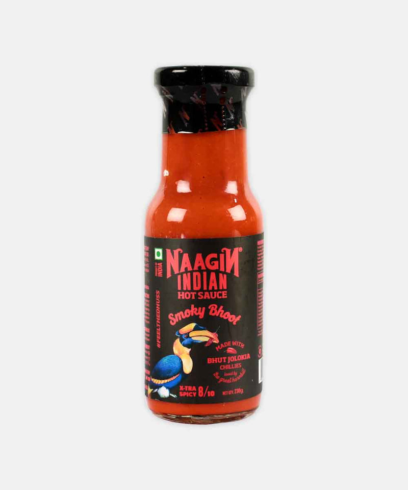 NAAGIN INDIAN HOT SMOKY BHOOT SAUCE 230 GM