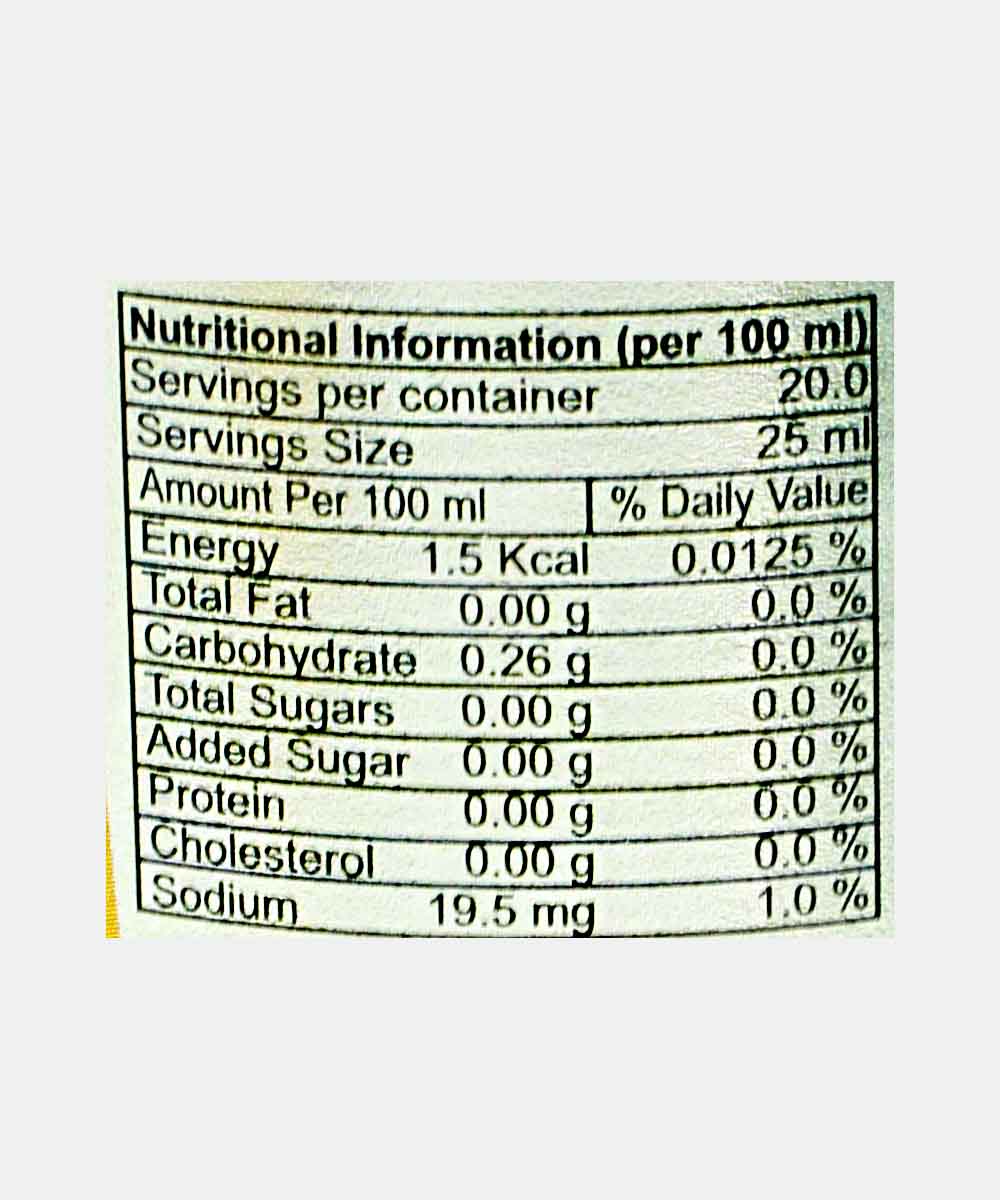 Newtrition Plus Sugar Free Kala Khatta Syrup 500 Ml