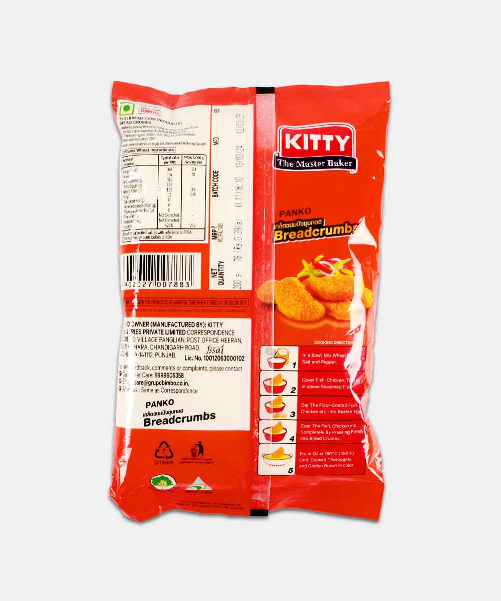 Kitty Panko Bread Crumbs 200 Gm