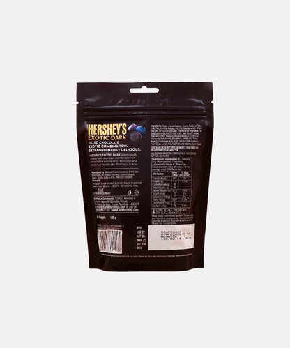 Hersheys Exotic Dark Blueberry & Acai Chocolate 100 Gm