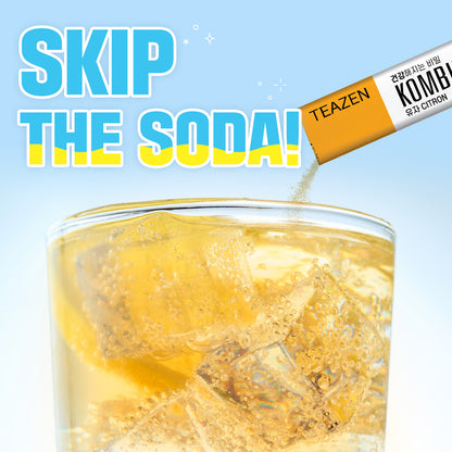 Teazen Sugar Free Citron Kombucha 50 Gm