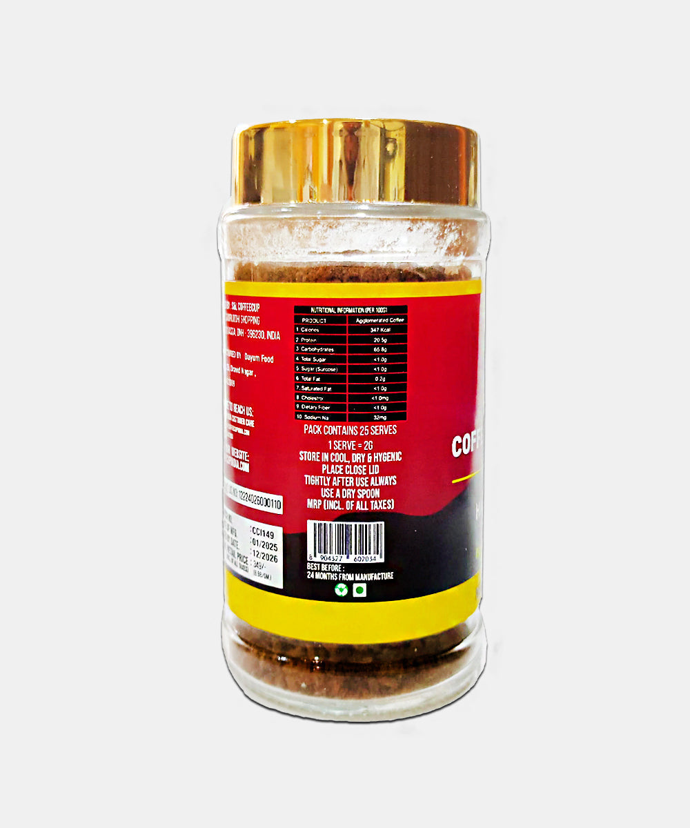 Coffee Cup India Hazelnut Instant Coffee 50 Gm