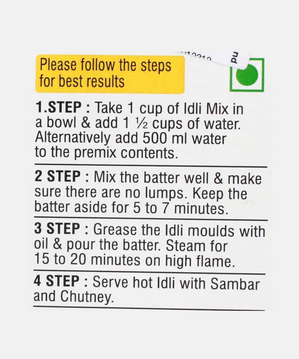 Neelam Instant Ready Mix Idli 250 Gm